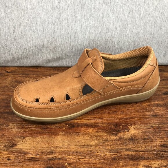 Orthofeet Serene Women's 11.5 WIDE Brown Leather‎ Casual Comfort Walking Shoes - Picture 6 of 11